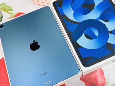 平板出清🌟有原廠保固🌟🔺全新M1🔺🍎 Apple ipad Air5🍎10.9吋 64G 藍色🍎wifi版