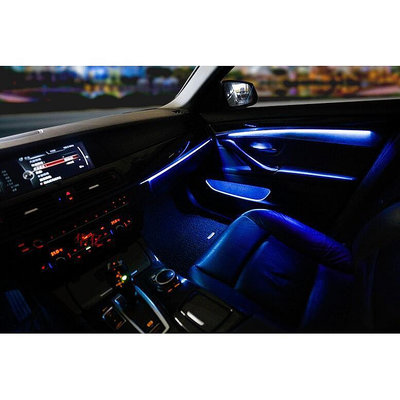 台灣現貨BMW 精品 F10 5系改裝 氛圍燈 520 525li 528 裝飾 Led 氣氛燈 原車IDRIVE控