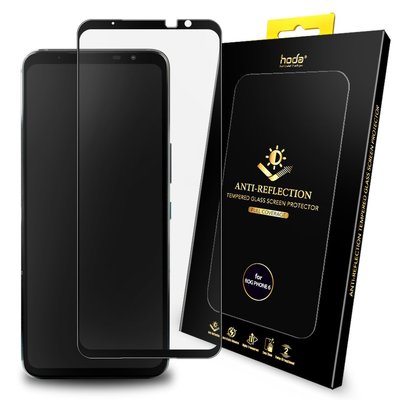 hoda AR抗反射 2.5D 滿版 9H 玻璃保護貼，ASUS Rog Phone 6 Pro