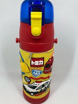 【樂樂日貨】*現貨*日本 Skater 480ml SDPV5 3D TOMICA 直飲式兒童 不銹鋼 水壺 保冷保溫