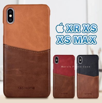 IPhone XR Xs Max X 皮革 插卡 皮套 皮夾 拼色 撞色 保護套 殼 保護殼 手機殼 手機套