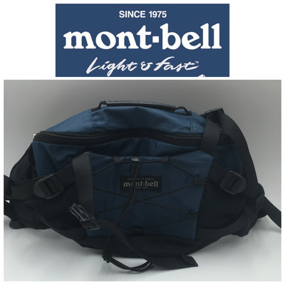 【皮老闆二店】二手真品 mont.bell 側背包 包包 腰包 J216