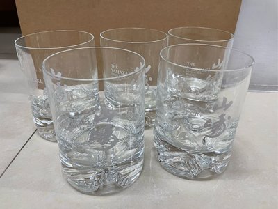 全新 山崎 威士忌杯 杯子 玻璃杯 特殊造型 酒杯