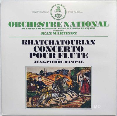 黑膠唱片 Jean Pierre Rampal - Khatchatourian flute Concerto