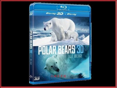 【BD藍光3D】極地熊蹤3D/2D版Polar Bears Ice Bear(台灣繁中字幕)-揭示北極熊的秘密生活
