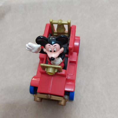 復古 迪士尼 米奇 車子 玩具車