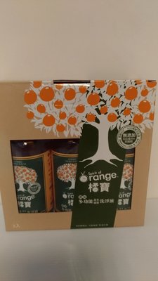 大侑橘寶(濃縮多功能蔬果/碗盤洗淨液，一盒中含3瓶)