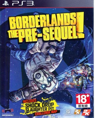 PS3 遊戲 邊緣禁地 續集前傳  Borderlands：The Pre-Sequel 英文版 附特典【板橋魔力】