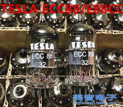 現貨熱銷-捷克太思拉TESLA ECC88 電子管代6DJ8/6922/6N11/6H23/E88CC配對爆款