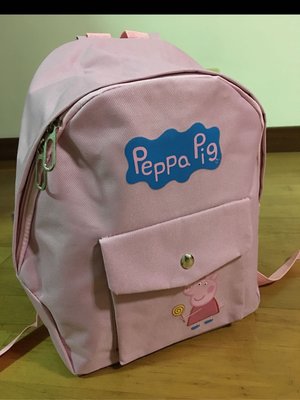 《全新》佩佩豬 卡通豬造型 書包 後背包 兒童小孩 大容量 大開口