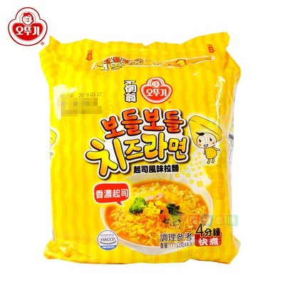 韓國 OTTOGI不倒翁起司風味拉麵4入組 [KO455202091]健康本味