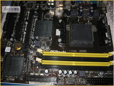 JULE 3C會社-華擎ASROCK 960GC-GS FX 支援八核/防潮/DDR3/DDR2/AM2/AM3 主機板