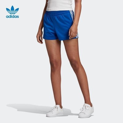 100原廠％Adidas愛迪達官網 三葉草 女裝夏季運動短褲FM2610 GD2421