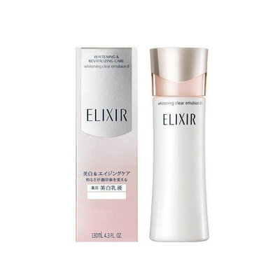 SHISEIDO ELIXIR WHITE 資生堂 淨白肌密 柔膚乳 (II) 滋潤 130ML