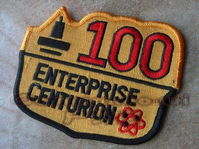 收藏品 美國企業號航母/USS Enterprise CVN-65 100次著艦徽章