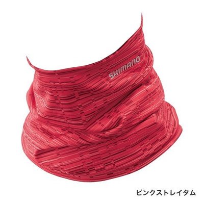 【NINA釣具】SHIMANO AC-064Q 透氣防曬面罩 頭巾 吸水速乾涼感抗UV 紅色
