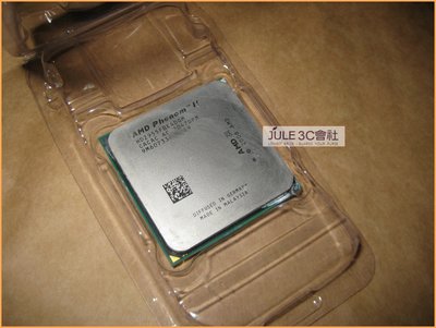 JULE 3C會社-超微AMD Phenom II X4-955 黑盒版/3.2G/四核心/含銅心風扇/AM3 CPU