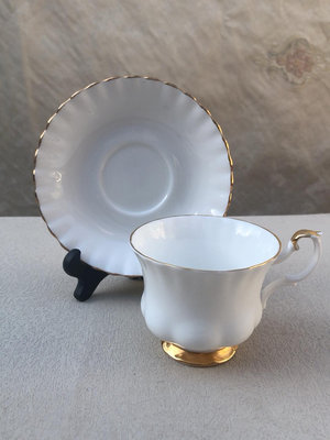 日本回流ROYAL ALBERT皇家阿爾伯特咖啡杯  瓷質特