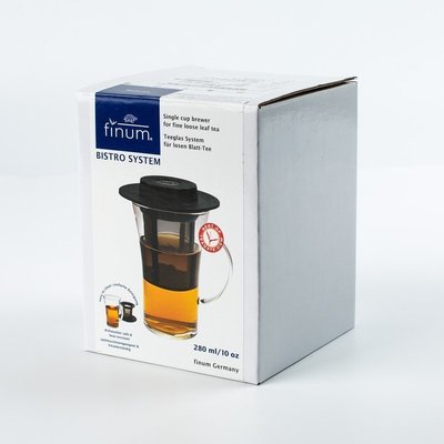 現貨熱銷-+德國進口finum芬倫無鉛玻璃茶杯茶壺茶具280ml/帶茶濾耐熱