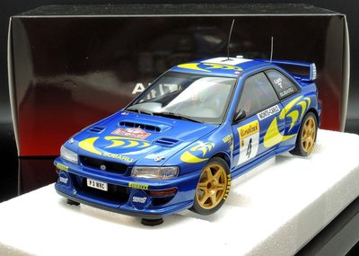 【M.A.S.H】現貨特價  Autoart 1/18 Subaru Impreza WRC 1997 #4 合金全可開