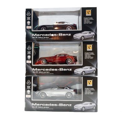 哈哈玩具屋~1:24 1/24 賓士 正版 授權 Mercedes-Benz SLR McLaren 遙控汽車 玩具