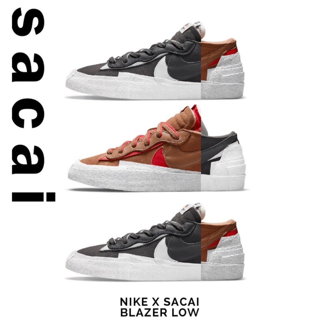 降價Nike Blazer Low Sacai 