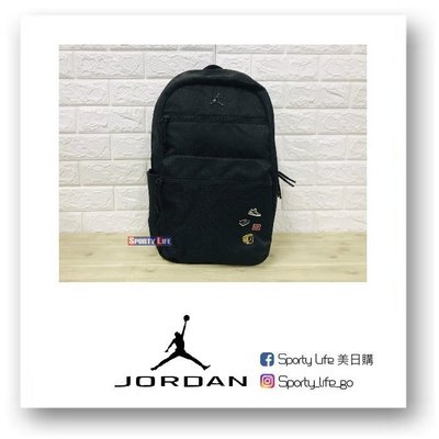 【SL美日購】美國限定 Jordan Pin Backpack 後背包 背包 黑色 喬丹 9A0090-023