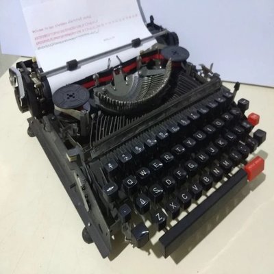 現貨熱銷-古董英文打字機老機械打字機老式外文機械打字機 正常能-默認最小規格價錢  其它規格請諮詢客服