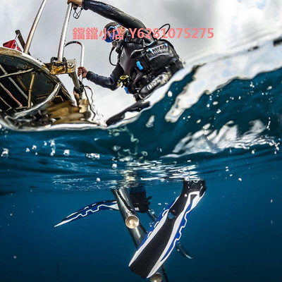 Aqualung Phazer 可調節式專業潛水腳蹼蛙鞋彈簧扣帶穩定高效水肺