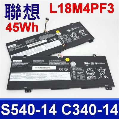 保三 LENOVO L18M4PF3 原廠電池 S540-14IWL S540-15IWL C340-14API