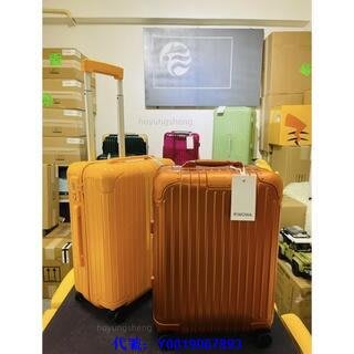 二手正品（98成新） Rimowa ORIGINAL Cabin 21寸 鋁鎂合金 火星橙色 登機箱 行李箱 旅行箱