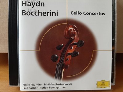 Rostropovich,Fournier,Haydn/Boccherini-Cell.c羅士卓波維契 傅尼葉大提琴，海頓/布凱里尼-大提琴協奏曲第2/2&9號