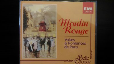 Moulin Rouge-Valses & Romances De Paris,紅磨坊-巴黎的華爾滋與浪漫，2CD，如新。