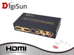 【開心驛站】DigiSun AH211U 4K HDMI 2.0 轉HDMI+AUDIO音訊擷取器