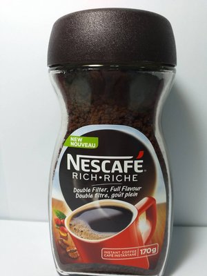 雀巢咖啡濃醇風味罐裝170g(有現貨,下單即出)