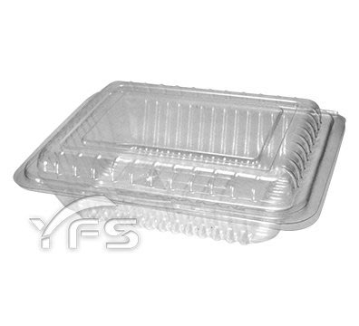 9H透明食品盒 (H盒/外帶食品盒/透明盒/餛飩/水餃/肉/小菜/滷味/水果)