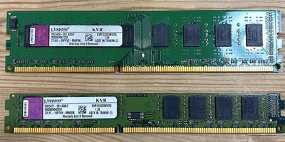 [免運] 二手 金士頓 Kingston DDR3 1333 2G KVR1333D3N9/2G 窄/寬 只要250元