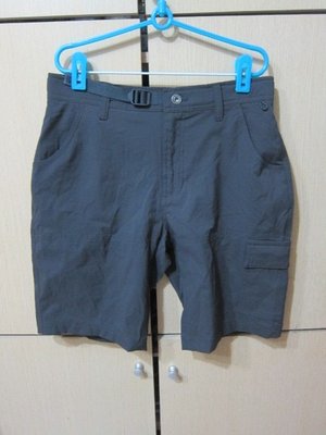 衣市藍~GERRY 休閒短褲 (W30~鐵灰~) (220913)