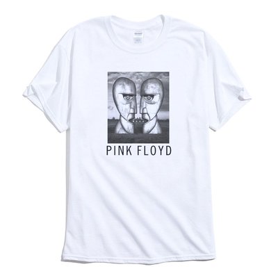 Pink Floyd - Division Bell 平克佛洛伊德 短袖T恤 白色 英國搖滾樂團 Rock