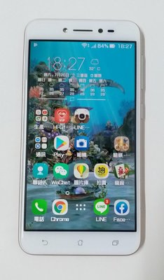 ASUS AOO7 2G/16G 九成五新 5吋 金色 智慧型手機使用功能正常 4G LTE 已過原廠保固期