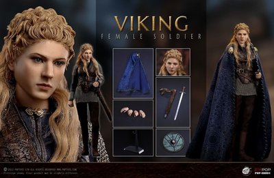 [貓市多] 全新 POPTOYS 1/6  EX051 Female Vikings 維京女戰士