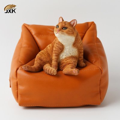 特價！【JXK】正品 沙雕治愈系列 仿真橘貓3.0 *田園貓 模型手辦擺件