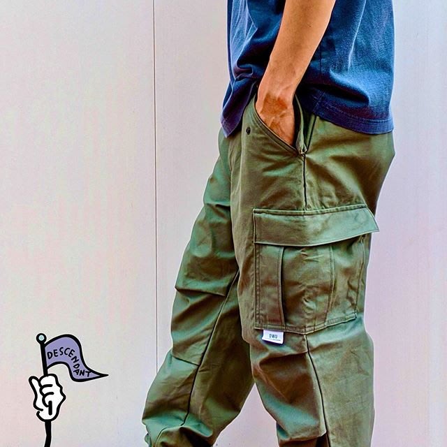 くすみ水色 【最終値下】20aw descendant D-65M TROUSERS - 通販