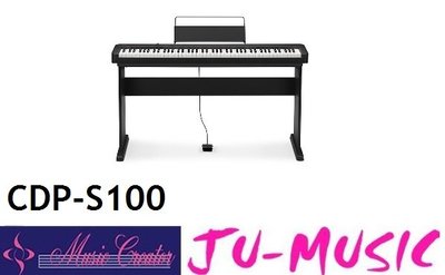造韻樂器音響- JU-MUSIC - CASIO CDP-S100  數位鋼琴 88鍵 3.5mm usb 公司貨免運費