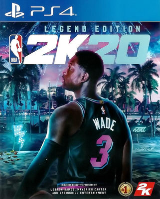 【二手遊戲】PS4 美國職業籃球賽 2020 NBA 2K20 傳奇珍藏版 中文版【台中恐龍電玩】