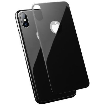 Benks iPhonex  5.8 吋 X-PRO+ 背面貼膜 9H 全玻璃貼 背膜 硬邊 不碎邊-阿晢3C