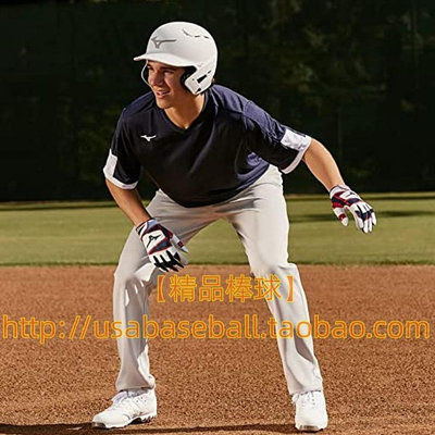 棒球手套精品棒球美津濃Mizuno B303高階真皮棒壘球打擊手套-成人少年