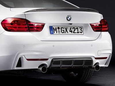 【樂駒】BMW 4 series F32 435i M Performance 原廠 改裝 套件 後下巴  擾流