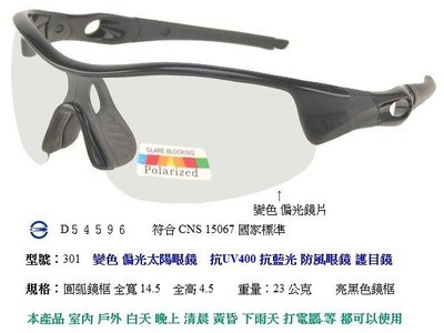 小丑魚偏光太陽眼鏡 推薦 變色太陽眼鏡 運動眼鏡 偏光眼鏡 防眩光眼鏡 自行車眼鏡 機車眼鏡 職業開車眼鏡 TR90