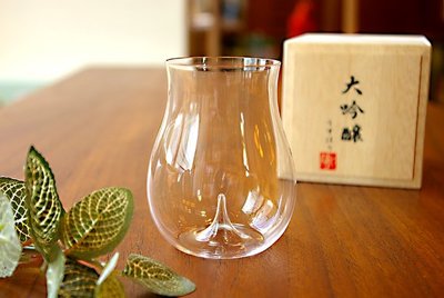 【現貨/免運】日本 松德硝子 大吟釀杯 (木盒單入) 清酒杯 吟釀杯 酒杯 酒器 日本製